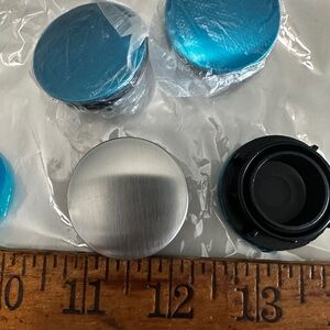 Silver Countertop plugs